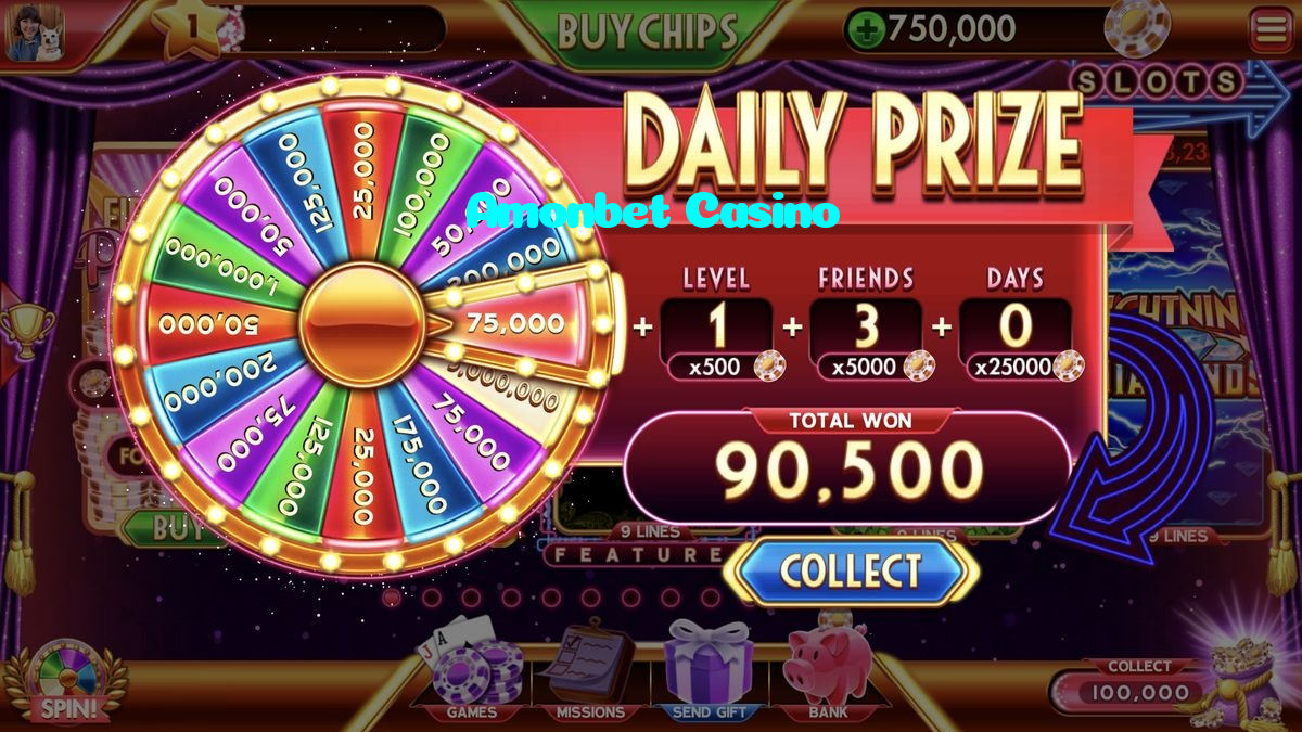 Amonbet Casino casino presented on mobile device in Pakistan with slots and live games